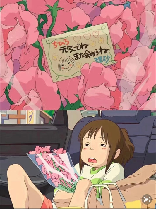 Japan Sweet Pea Bouquet — 「千与千寻Spirtied Away」bouquet