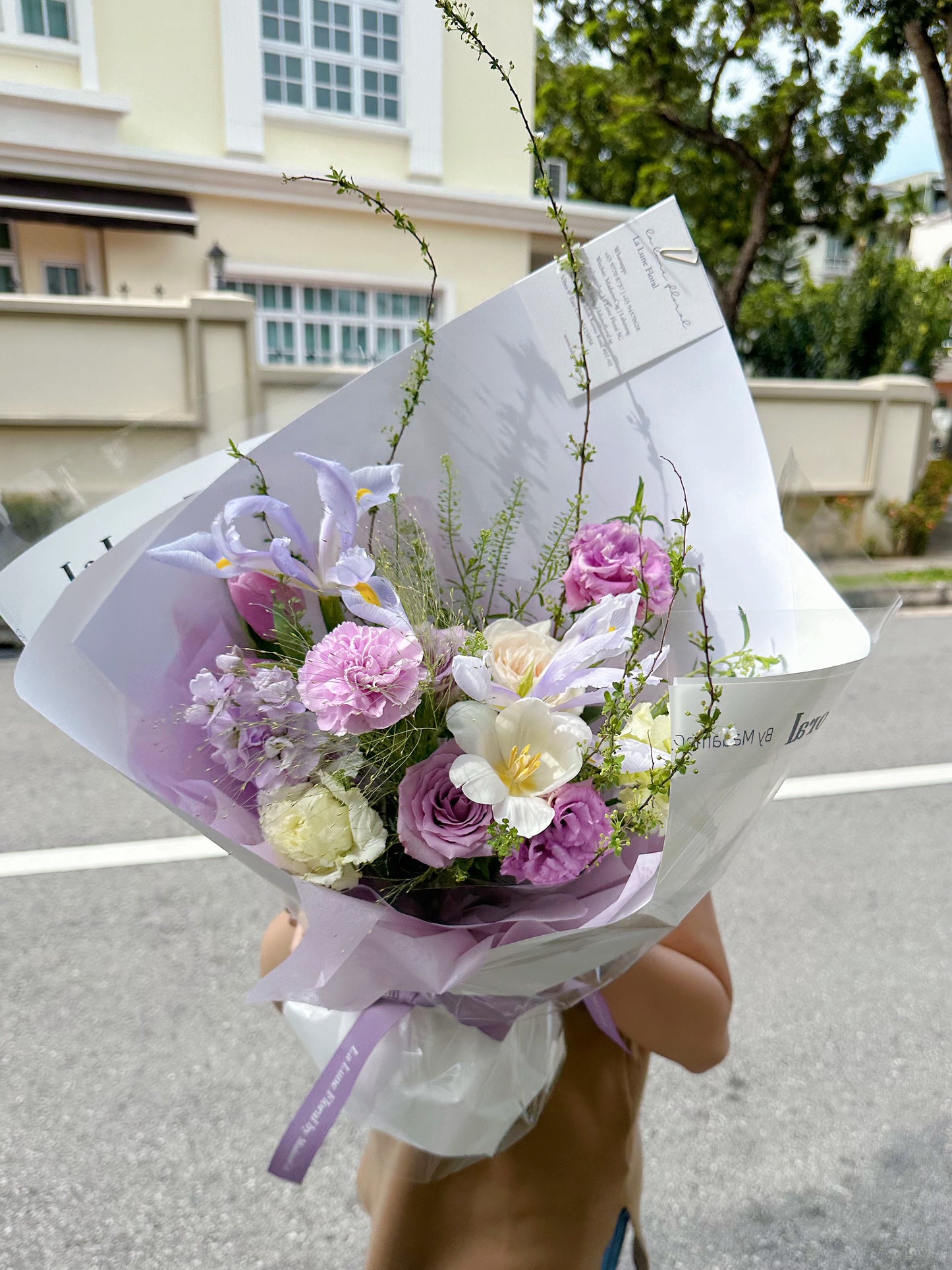 Midnight In Paris - Omakase(Florist Choice)Purple Theme【Size Regular】