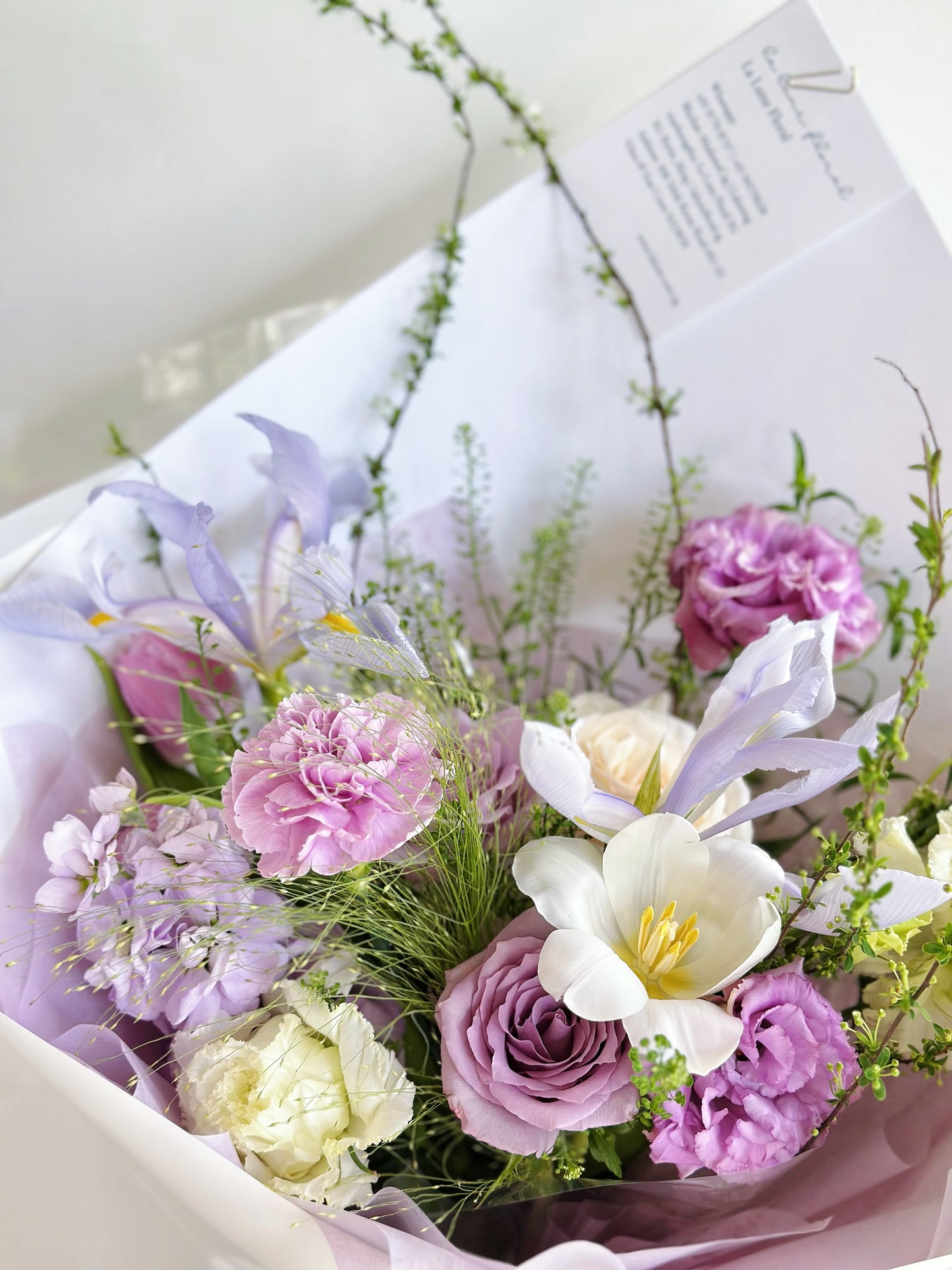 Midnight In Paris - Omakase(Florist Choice)Purple Theme【Size Regular】