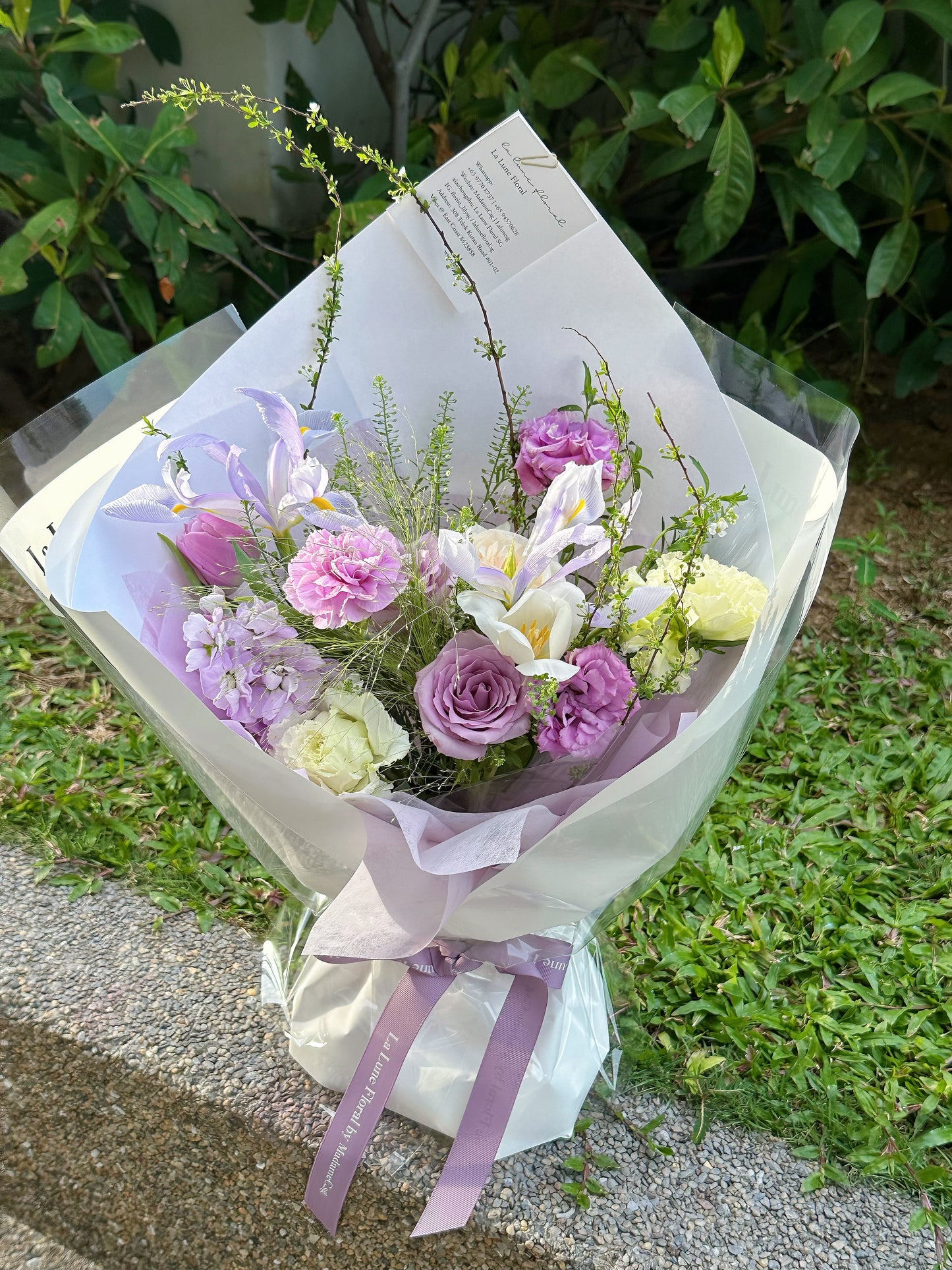 Midnight In Paris - Omakase(Florist Choice)Purple Theme【Size Regular】