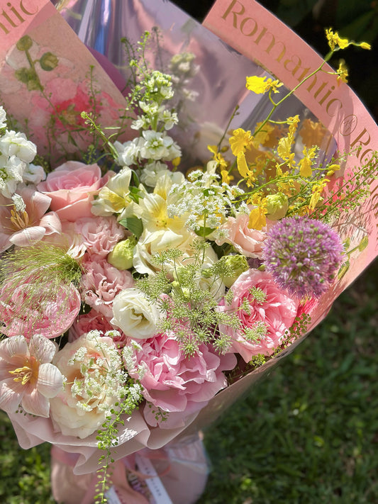 「All For Love」【Size M】 - Omakase(Florist Choice)Pink & White Theme