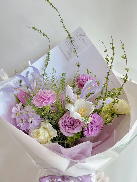 Midnight In Paris - Omakase(Florist Choice)Purple Theme【Size Regular】