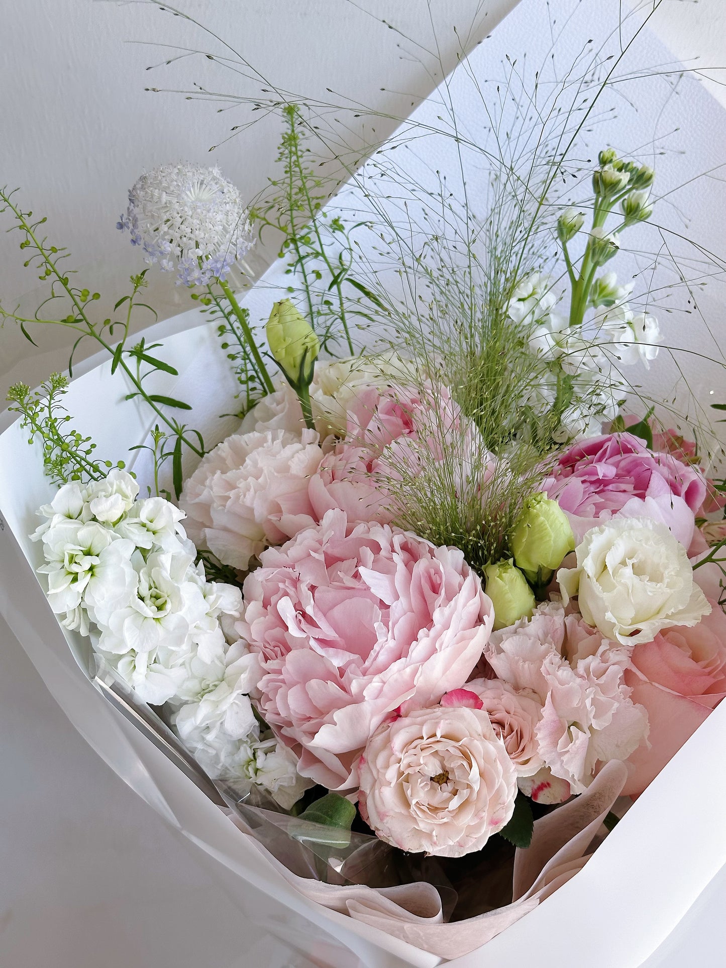 「All For Love」【Size M】 - Peony Omakase(Florist Choice)Pink & White Theme
