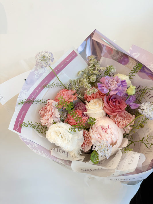 「All For Love」【Size M】 - Omakase(Florist Choice)Pink & Purple Theme