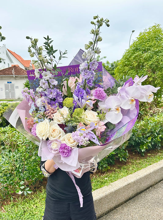 Midnight In Paris - Omakase(Florist Choice)Purple Theme【Size Premieum】