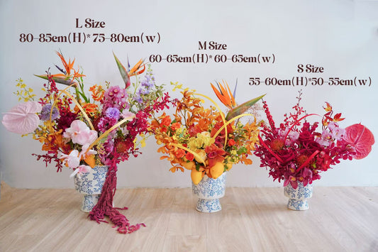 2025🧧CNY Fresh Flower Box - 「鸿运当头」Hong Yun Dang Tou ❤️ Red Theme