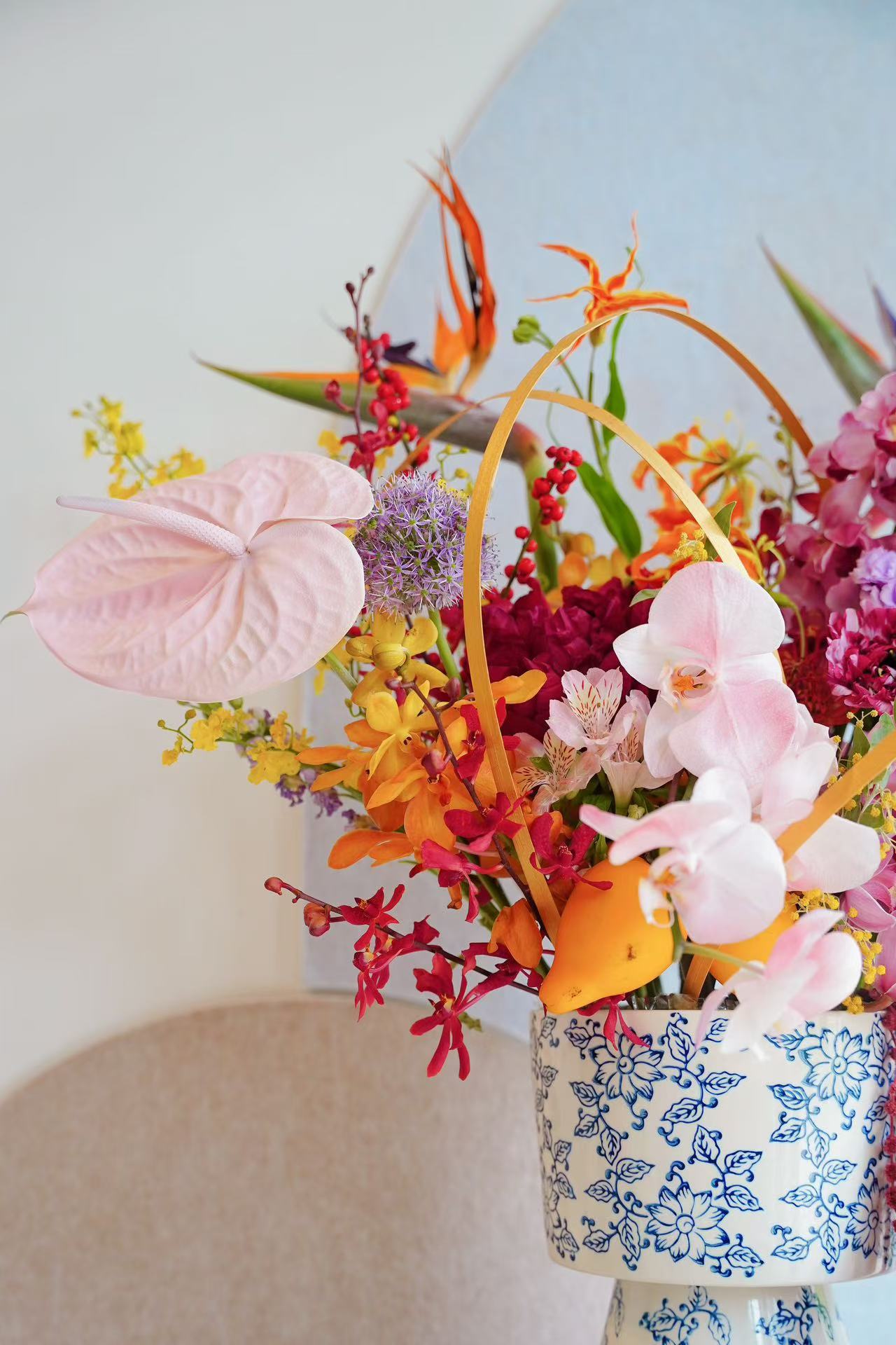 2025🧧CNY Fresh Flower Box - 「花开富贵」Hua Kai Fu Gui 💜Purple&Pink Theme