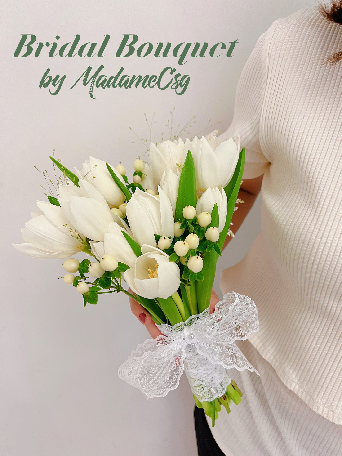 Serenity - Tulips Bridal Bouquet