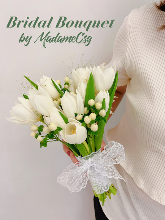Serenity - Tulips Bridal Bouquet