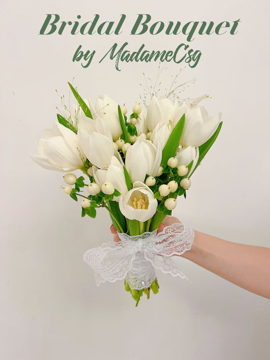 Serenity - Tulips Bridal Bouquet