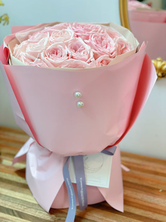 Rose Pink O‘hara bouquet (20 stk)