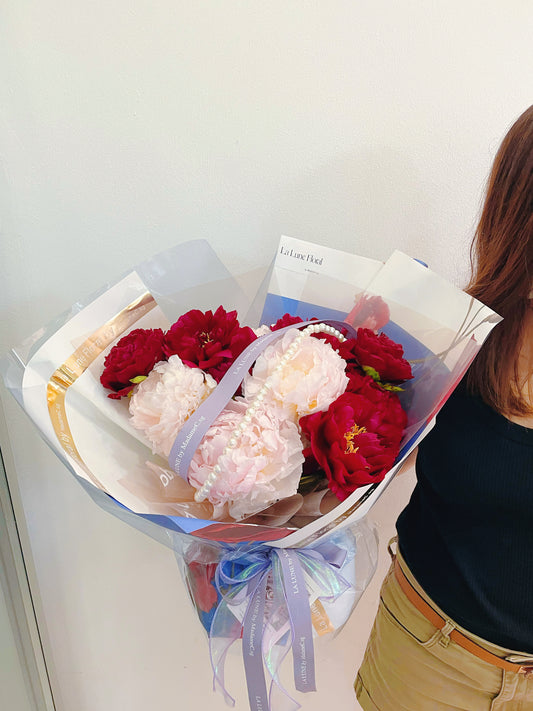 Peonies Bouquet ( 12 stk)