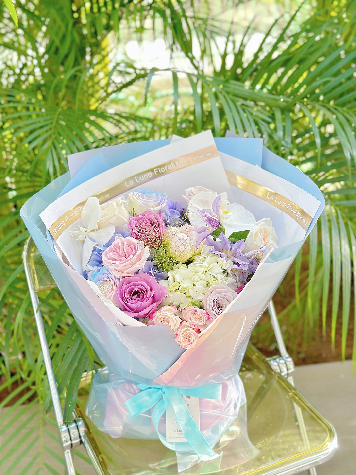 Midnight In Paris Omakase(Florist Choice)Bouquet - Stella Lou Color Theme【Size XL】
