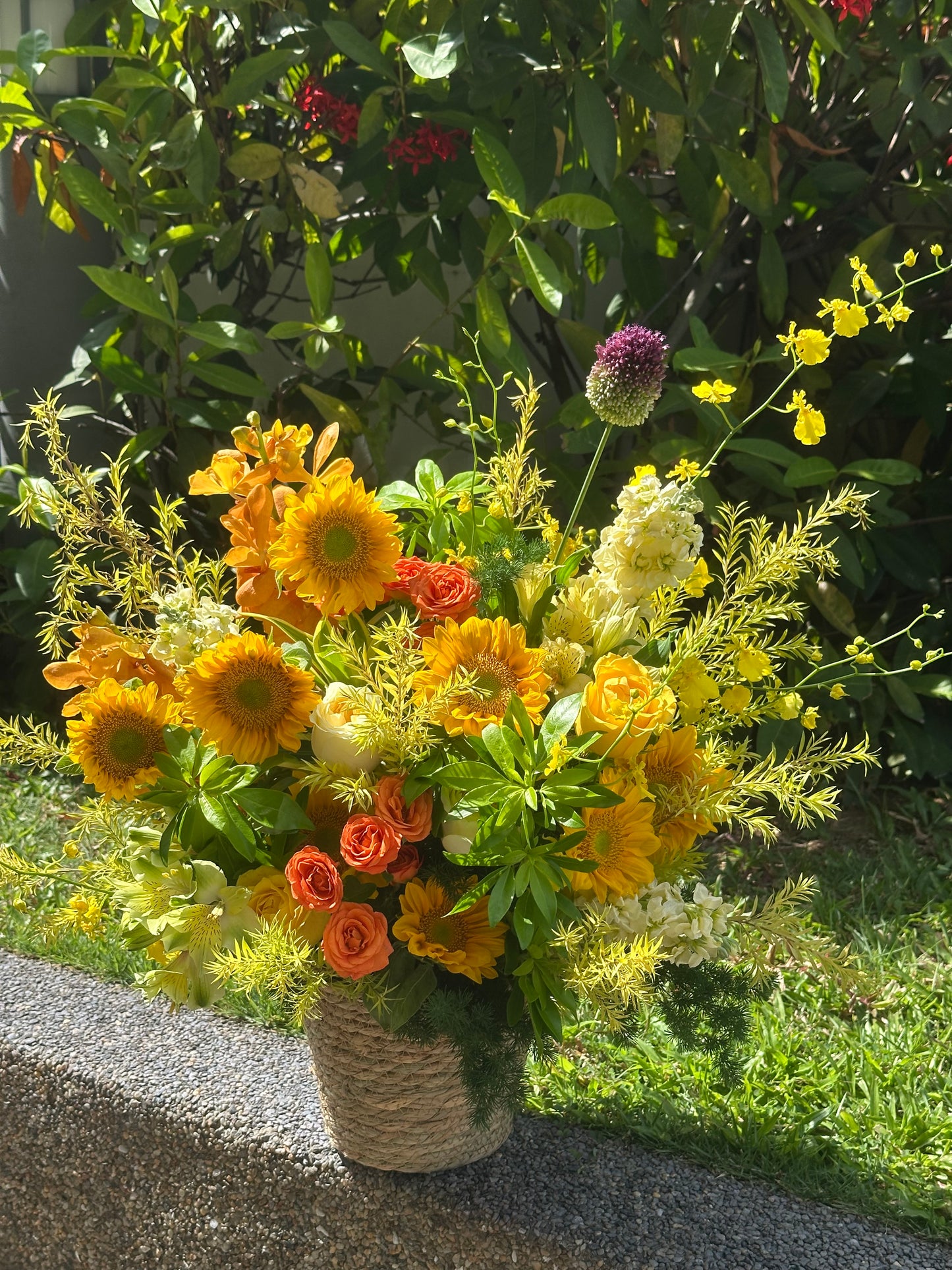 Recovery soon Flower Basket