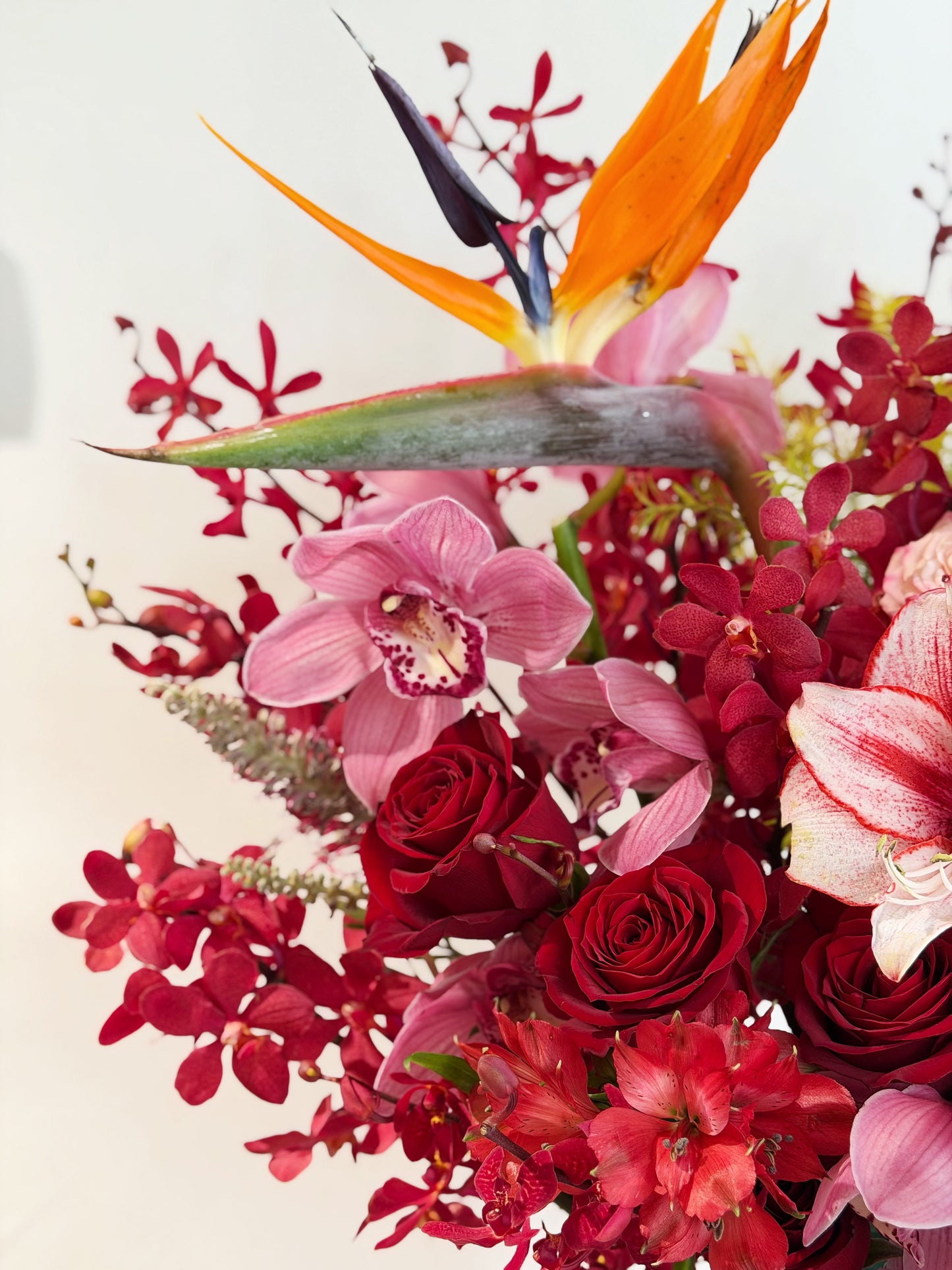 2026🧧CNY Fresh Flower Box - 「花开富贵」Hua Kai Fu Gui ❤️Red&Pink Theme