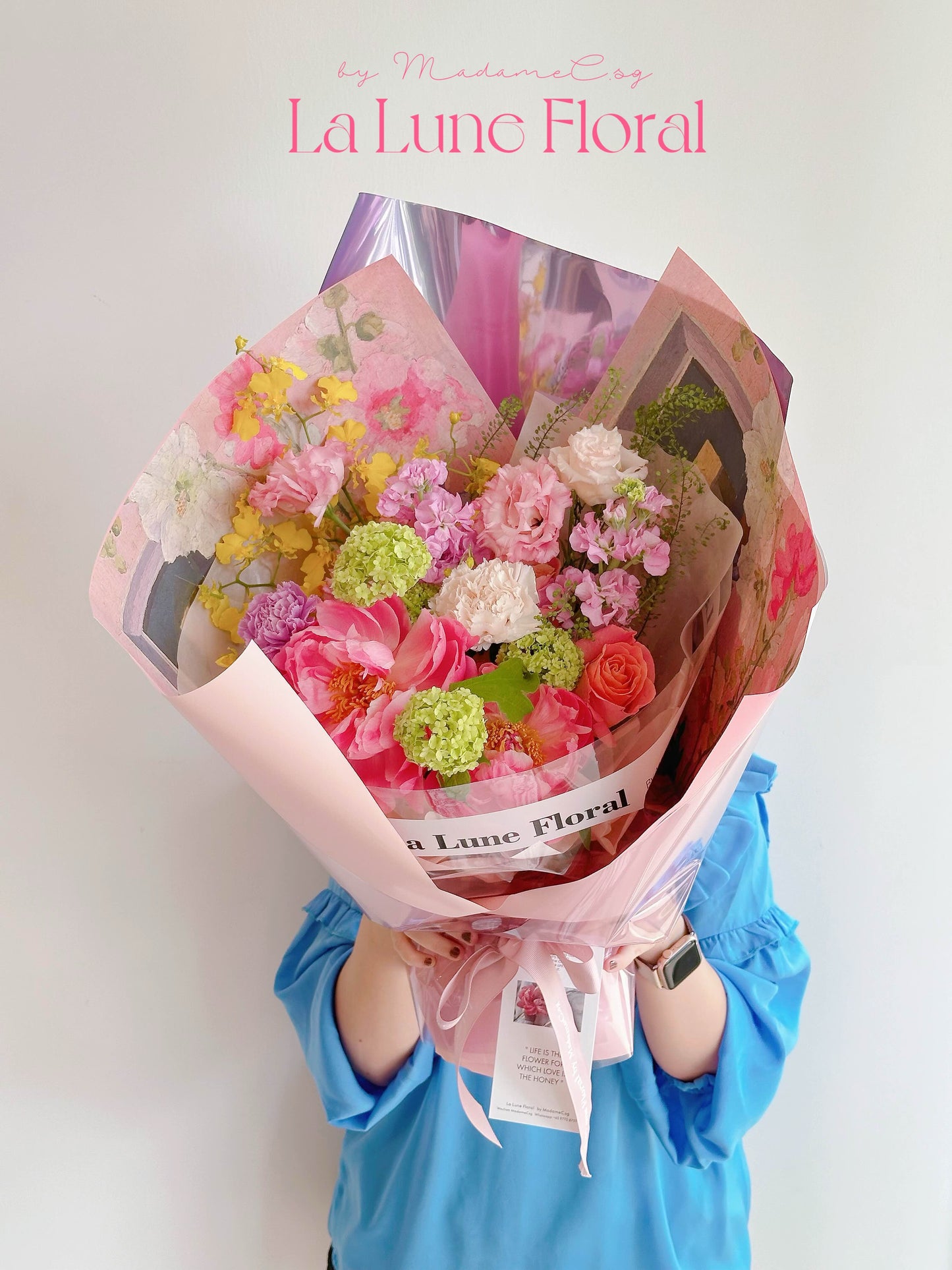 「All For Love」【Size L】 - Omakase(Florist Choice)Pink Theme