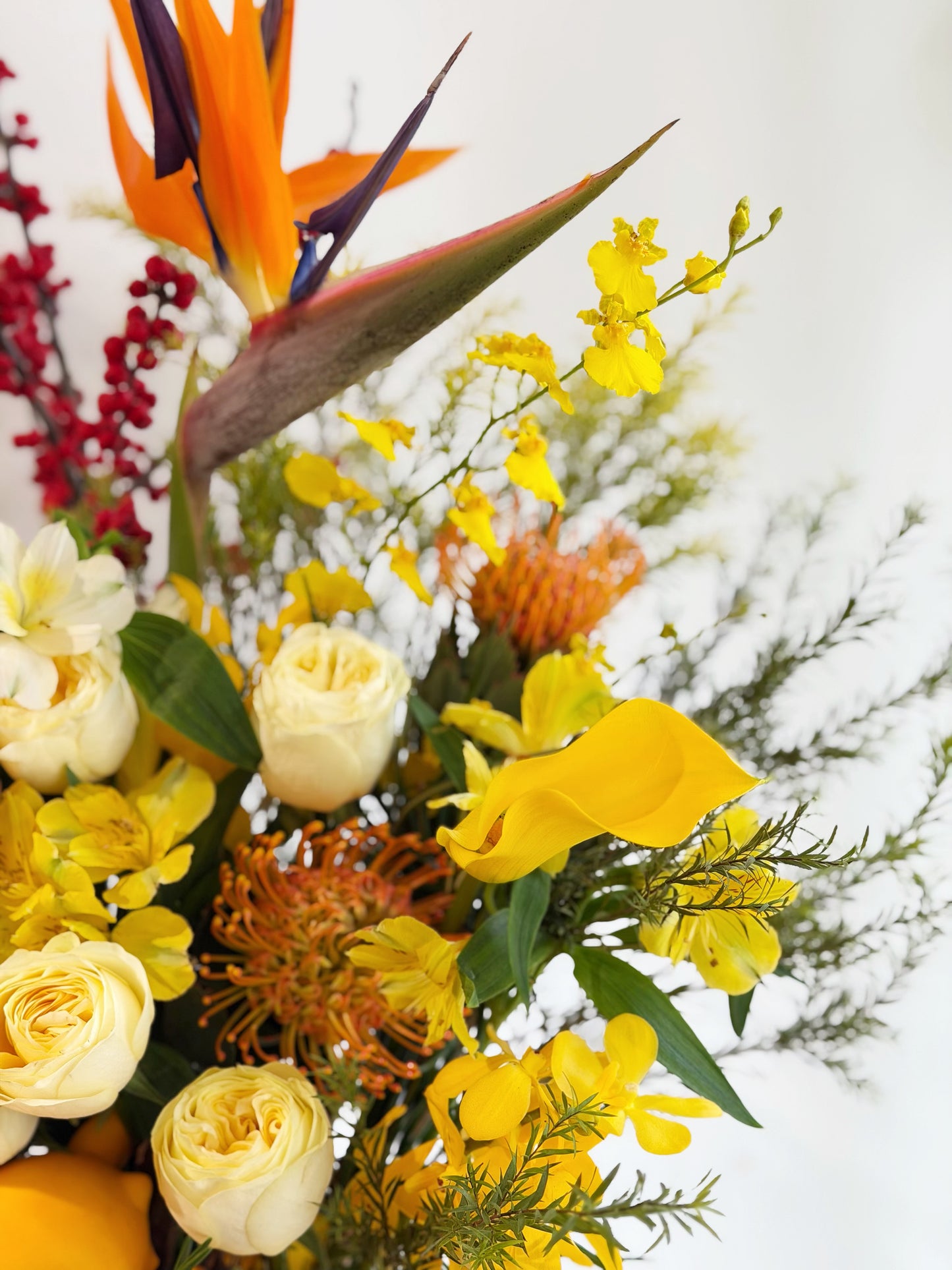 2026🧧CNY Fresh Flower Box - 「金银满屋」Jin Yin Man Wu💛Yellow&OrangeTheme