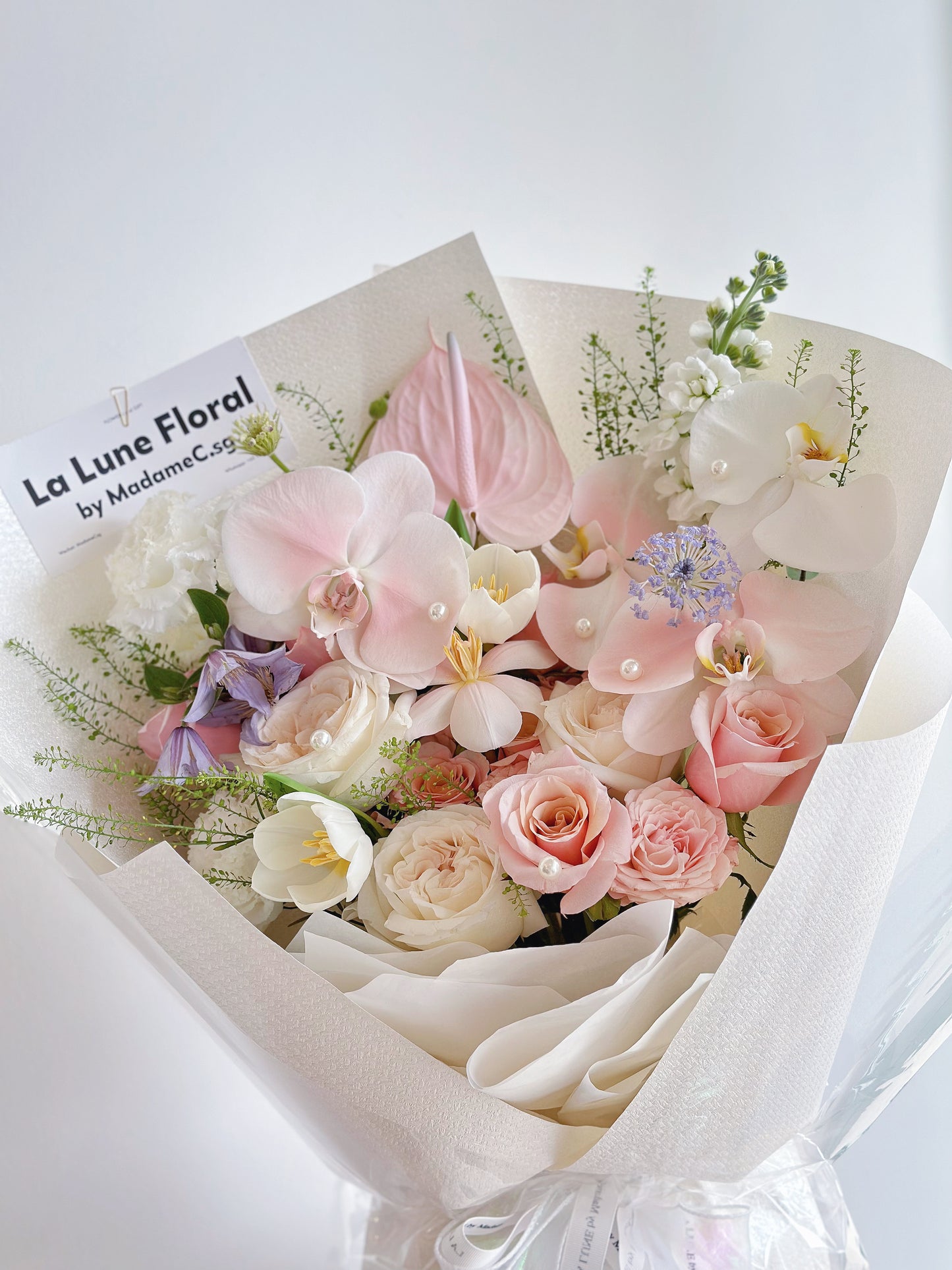 「All For Love」【Size L】 - Omakase(Florist Choice)Pink & White Theme