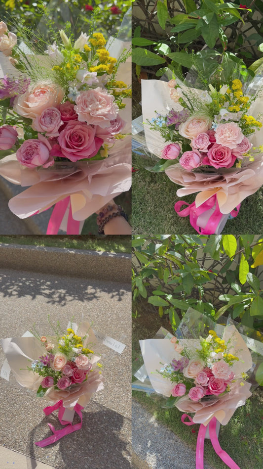 「All For Love」【Size Petite】 - Omakase(Florist Choice)Pink Theme