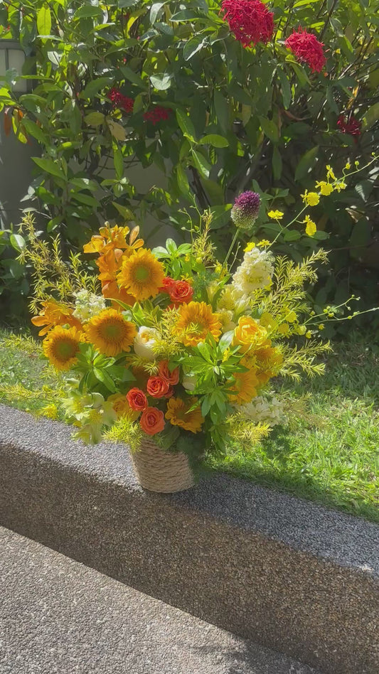 Recovery soon Flower Basket