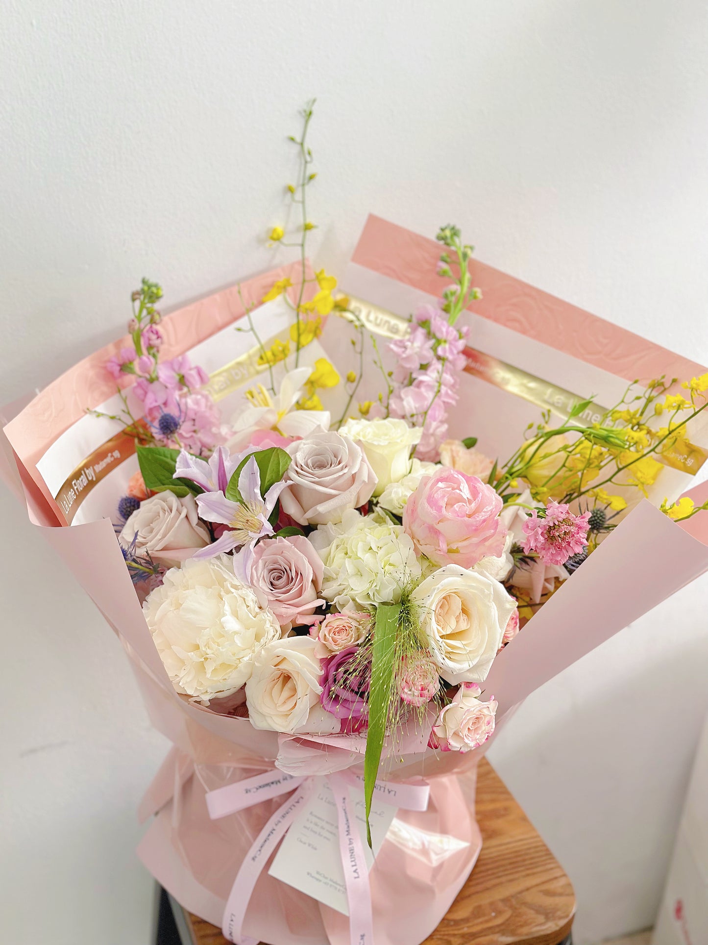 「All For Love」【Size L】 - Omakase(Florist Choice)Pink & Purple Theme