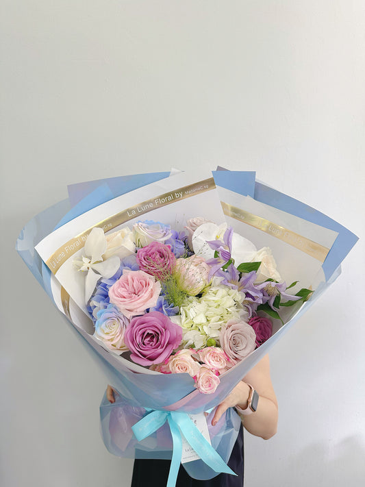 Midnight In Paris Omakase（Florist Choice）Bouquet - Stella Lou Color Theme【Size XL】